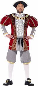 Koning Henry VIII kostuum deluxe