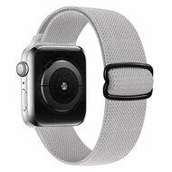 Solo Loop Nylon bandje - Grijs - Geschikt voor Apple Watch 42mm / 44mm / 45mm / 49mm - thumbnail