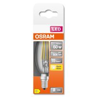 OSRAM 4058075434981 LED-lamp Energielabel D (A - G) E14 Kaars 5.5 W = 60 W Warmwit (Ø x l) 35 mm x 100 mm 1 stuk(s) - thumbnail