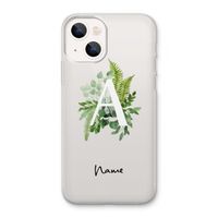 Green Brush: iPhone 13 Transparant Hoesje