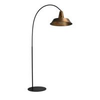 Masterlight Retro vloerlamp Industria 186 zwart met bronsbruin 1547-05-10-10 - thumbnail