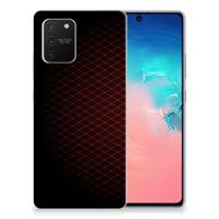 Samsung Galaxy S10 Lite | TPU bumper | Geruit Rood