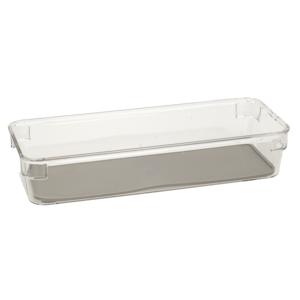 Keuken lade organizer bakje - 1-vaks - Tidy Smart serie - kunststof - 9 x 23 x 4,5 cm