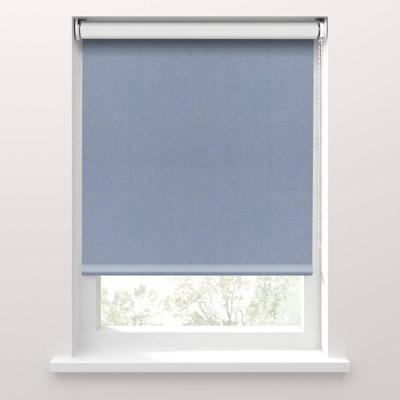 Leen Bakker - Fenstr Rolgordijn Gent Verduisterend - Denim (35004) - Polyester - Blauw - 120x10x10 Cm