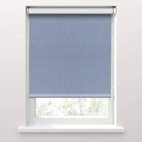 Leen Bakker - Fenstr Rolgordijn Gent Verduisterend - Denim (35004) - Polyester - Blauw - 120x10x10 Cm