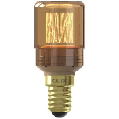 Leen Bakker - Calex LED Vezel - SMD - Goudkleur - E14 - 2.3W - 65LM - Dimbaar - Glas - Goudkleurig - H7 Cm
