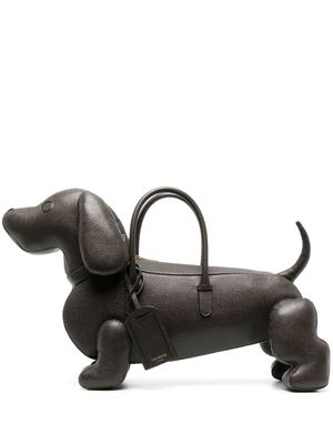 Thom Browne sac cabas Hector 3D - Marron