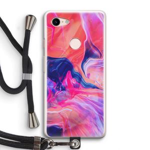 Earth And Ocean: Pixel 3 Transparant Hoesje met koord