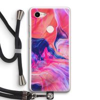 Earth And Ocean: Pixel 3 Transparant Hoesje met koord
