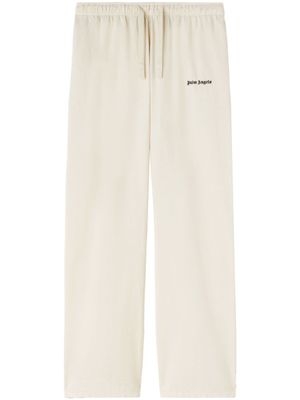 Palm Angels pantalon de jogging à logo brodé - Tons neutres