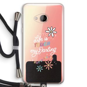 Tough Life: HTC U Play Transparant Hoesje met koord