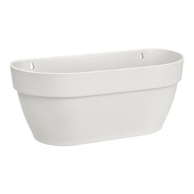Elho vibia campana wall basket 35 zijdewit