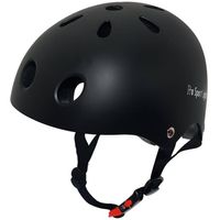 Pro Sport Lights Fietshelm Junior Polystyreen Zwart Maat M - thumbnail