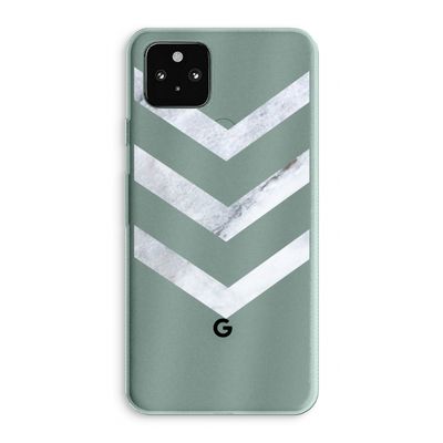 Marmeren pijlen: Google Pixel 5a 5G Transparant Hoesje