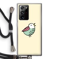 Birdy: Samsung Galaxy Note 20 Ultra / Note 20 Ultra 5G Transparant Hoesje met koord