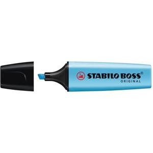 Stabilo Boss markeerstift blauw
