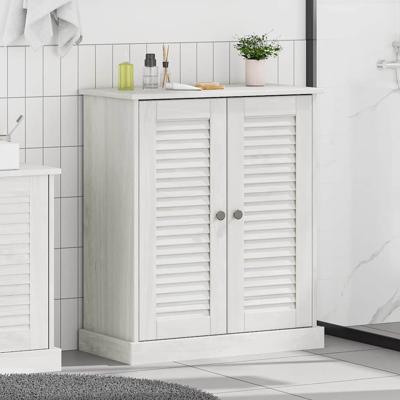 Badkamerkast VIGO Wit 67.5 x 34 x 80 cm Massief grenenhout