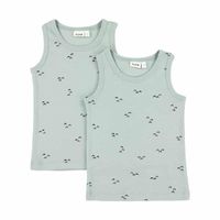 Trixie Baby set 2 singlets Mountains Maat - thumbnail