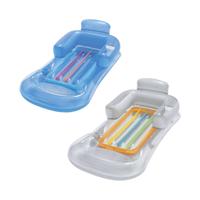 Bestway Opblaasbare Stoel Modieus Ontwerp Verfrissende Voeten Geassorteerde Kleur 161x84 cm Strand en Zwembad 43028