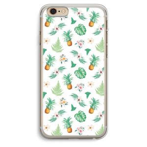 Ananas bladeren: iPhone 6 Plus / 6S Plus Transparant Hoesje