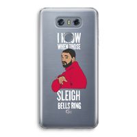 Sleigh Bells Ring: LG G6 Transparant Hoesje