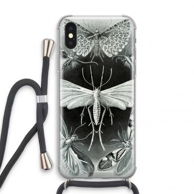 Haeckel Tineida: iPhone XS Transparant Hoesje met koord