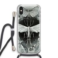 Haeckel Tineida: iPhone XS Transparant Hoesje met koord