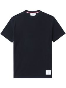 Thom Browne t-shirt à col rond - Bleu