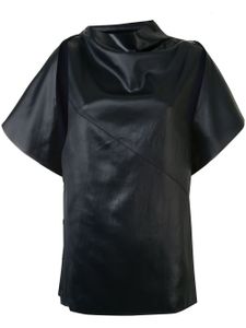 3.1 Phillip Lim top à design drapé - Noir