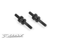 Steel Screw Shock Pivot Ball With Hex (2) (X368045) - thumbnail