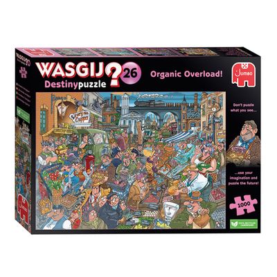 Jumbo wasgij destiny 26 puzzel barstensvol bio!, 1000st.