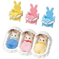 Sylvanian Families drieling Chocoladekonijn verzorgingsset