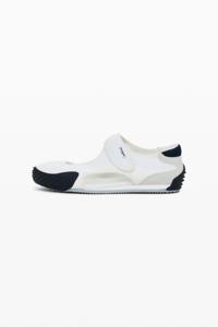 Ballet-style open slippers - WHITE - 38