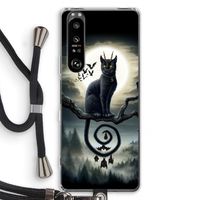 Moonlight Companions: Sony Xperia 1 III Transparant Hoesje met koord