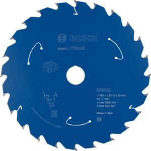 Bosch Accessoires Expert for Wood cirkelzaagblad voor accuzagen 165x1,5/1x20 T24 - 2608644507