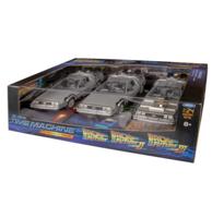 Back to the Future Trilogy DeLorean Replica Set Die Cast Scale Model 1:24