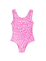 Balmain Kids maillot de bain à imprimé léopard - Rose - thumbnail