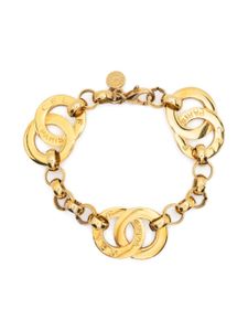 Céline Pre-Owned bracelet à breloque pre-owned (années 1990) - Or