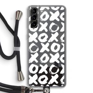 XOXO: Samsung Galaxy S21 Plus Transparant Hoesje met koord