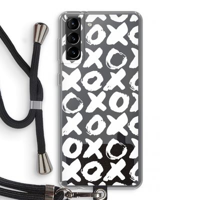 XOXO: Samsung Galaxy S21 Plus Transparant Hoesje met koord