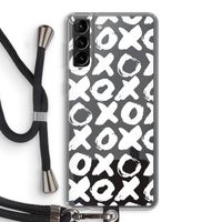 XOXO: Samsung Galaxy S21 Plus Transparant Hoesje met koord