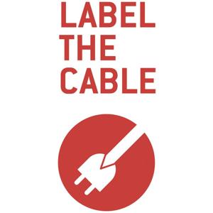 Kabelhouder Label the Cable LTC 3120 Wit