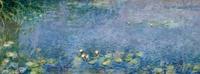 Kunstdruk Claude Monet - Seerosen I 138x51cm