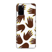 Hands dark: Volledig geprint Samsung Galaxy S20 Plus Hoesje