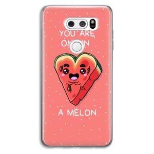 One In A Melon: LG V30 Transparant Hoesje