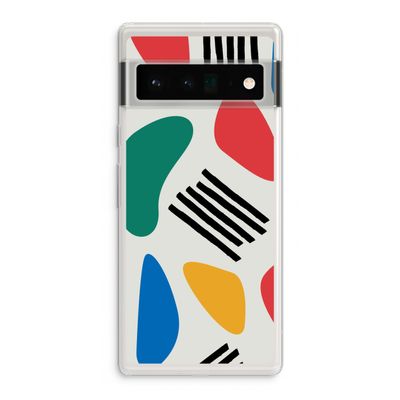 Illustratieve pop 1: Google Pixel 6 Pro Transparant Hoesje