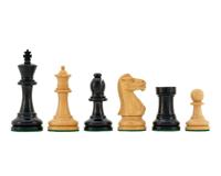 Supreme Serie Ebbenhouten Staunton Schaakstukken 9 cm