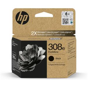 HP308e EvoMore Cartridge Inkt Zwart