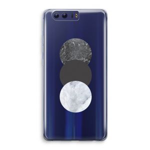Marmeren cirkels: Honor 9 Transparant Hoesje