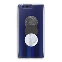 Marmeren cirkels: Honor 9 Transparant Hoesje
